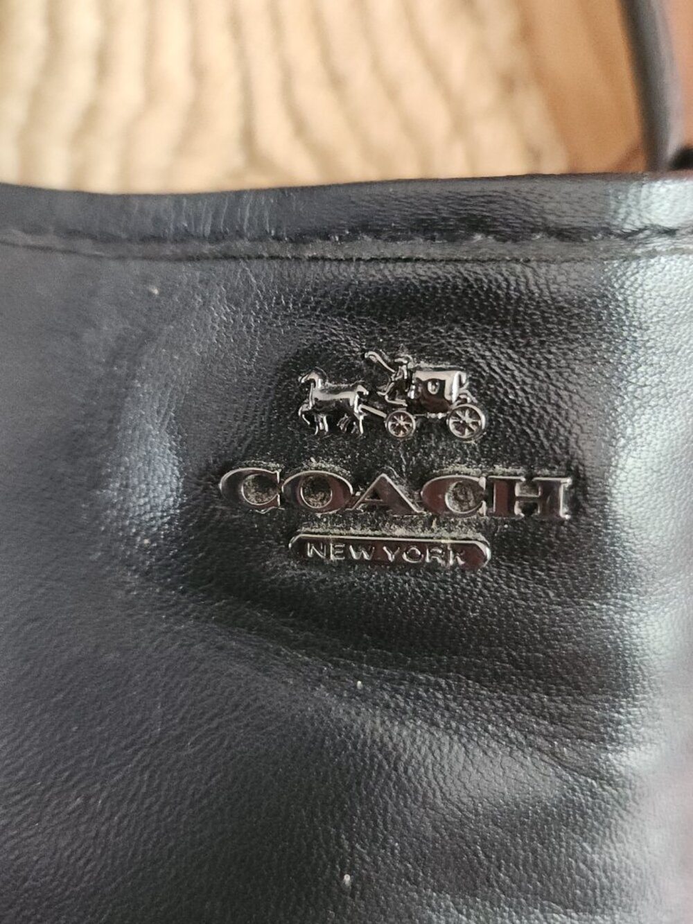 Coach Rhodelle Espadrille Flats in Black (Lambskin) - Picture 4 of 7